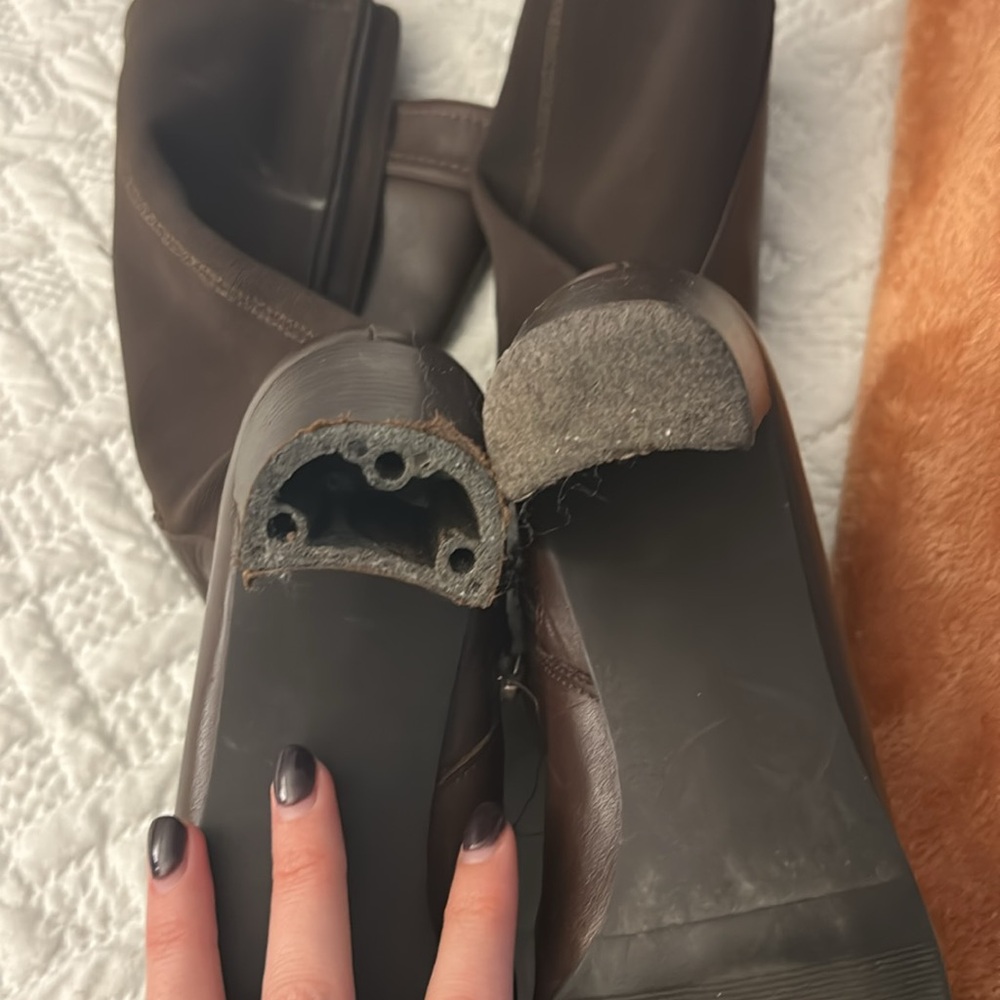 Vintage Brown GoGo Boots - Picture 8 of 8